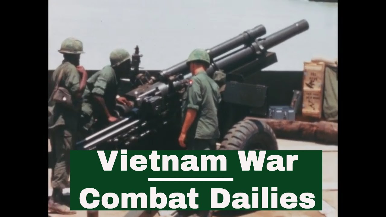 1967 9TH INFANTRY DIVISION IN VIETNAM   FLOATING ARTILLERY BASE HOWITZER OPERATIONS (SILENT)  83465