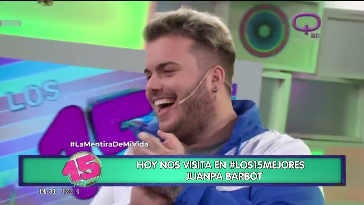 Juampa Barbot visita a Los 15 Mejores 22/03/2019