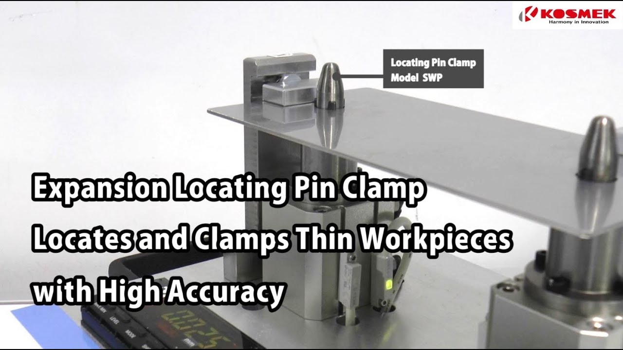 【KOSMEK】Introducing High Accuracy Locating Pin Clamp