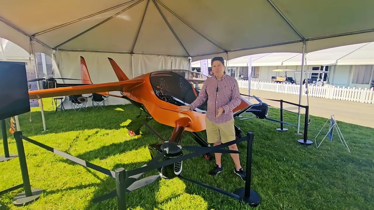 AIR ONE eVTOL with Mark Becker  @ Oshkosh AirVenture 2024