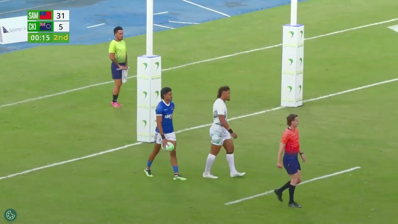 Oceania 7s Tournament 2024 Manu Samoa vs Cook Islands