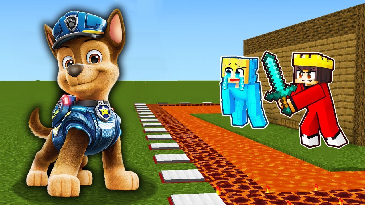 CHASE PAW PATROL VS SICHERSTES HAUS! - Minecraft