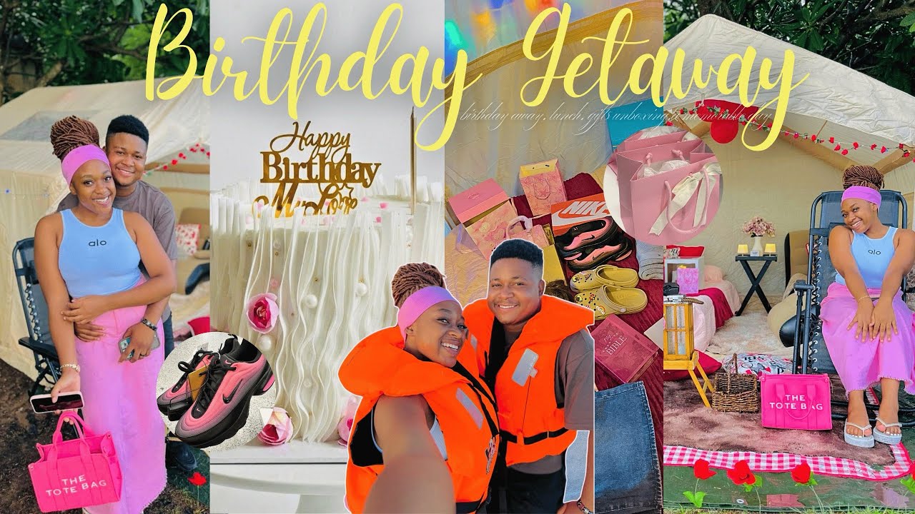 VLOG:ANGIE’S BIRTHDAY GETAWAY 🔥‼️🎂 | Unboxing gifts from my man