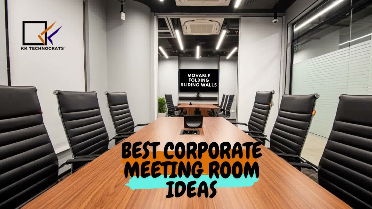 Best Corporate Meeting Room Design Ideas | Movable Partition Wall Folding Wall | KKTECHNOCRATS
