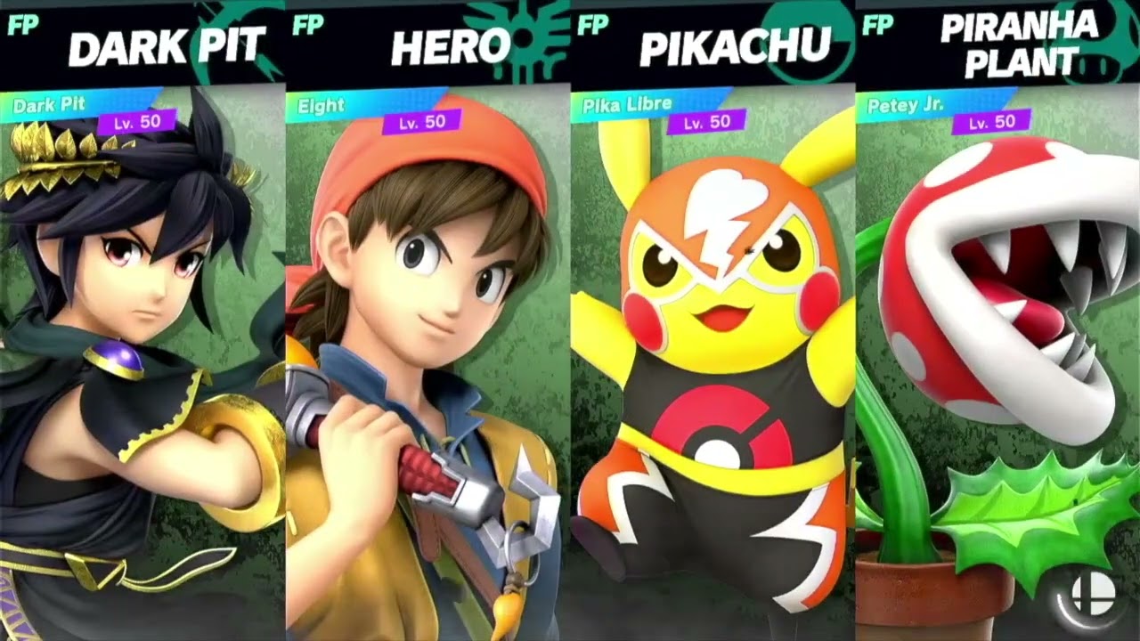 Super Smash Bros Ultimate Amiibo Fights Poll Fighters Tourney 2 December Week 3
