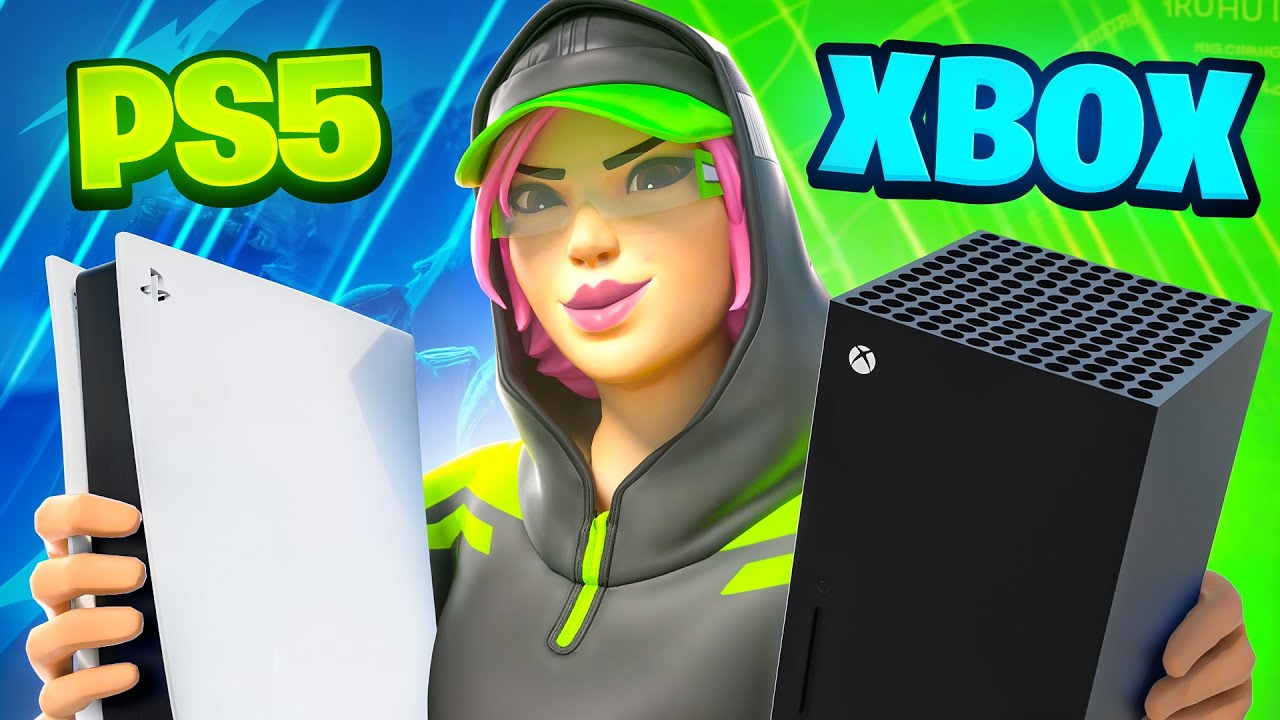 PLAYSTATION 5 VS XBOX in FORTNITE!