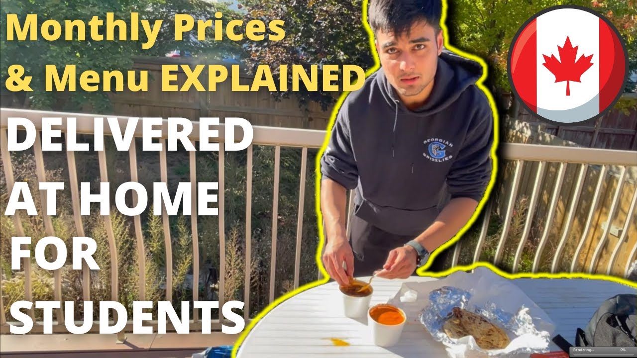 Tiffin Services in Canada for International Students|  MY EATING REVIEW & EXPLAINATION- How it works