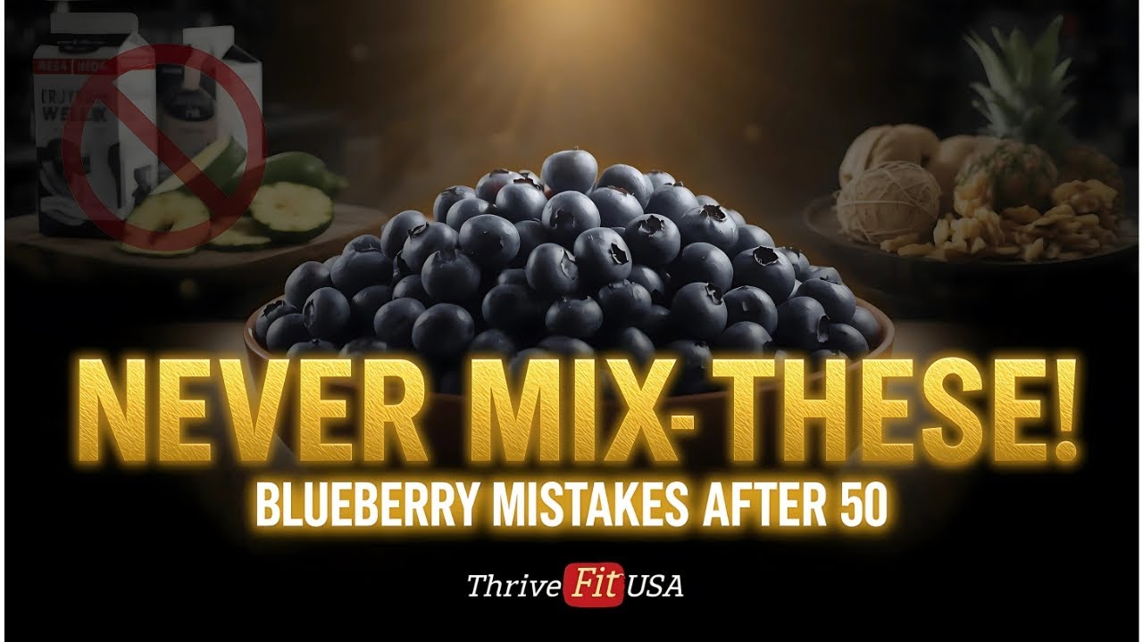 3 Foods You Should NEVER Mix With Blueberries After 50  Vital Senior Health Tips &ndash; ThriveFitUSA