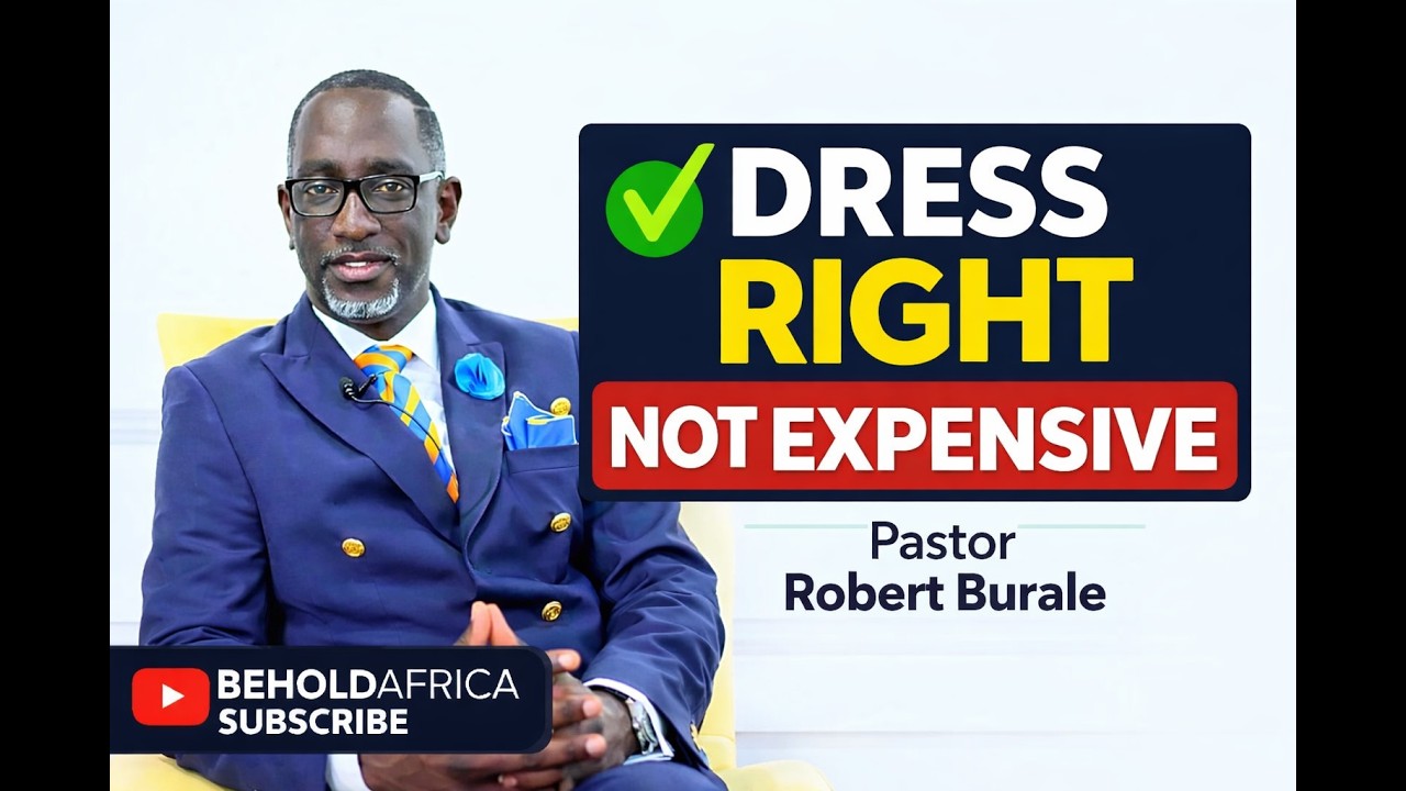 It's not about dressing Expensive but dressing Right - Robert Burale