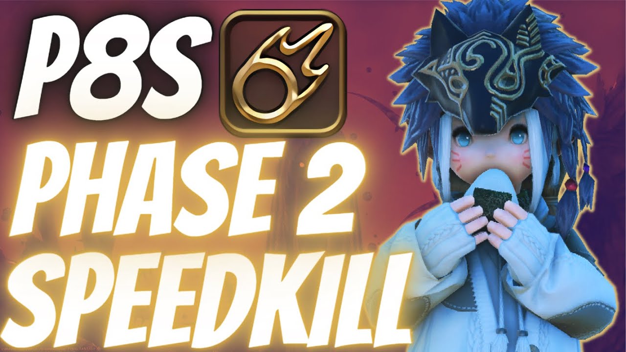 FFXIV - P8S P2 Speedkill 7:34 BLM PoV (11,513.2 rDPS / 12,015.8 aDPS)