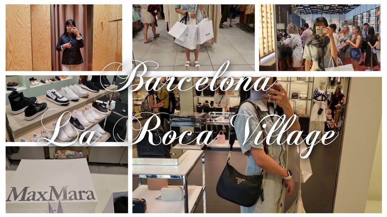 여행vlog: 🇪🇸 바르셀로나 아울렛 라 로카 빌리지에서 득템하기