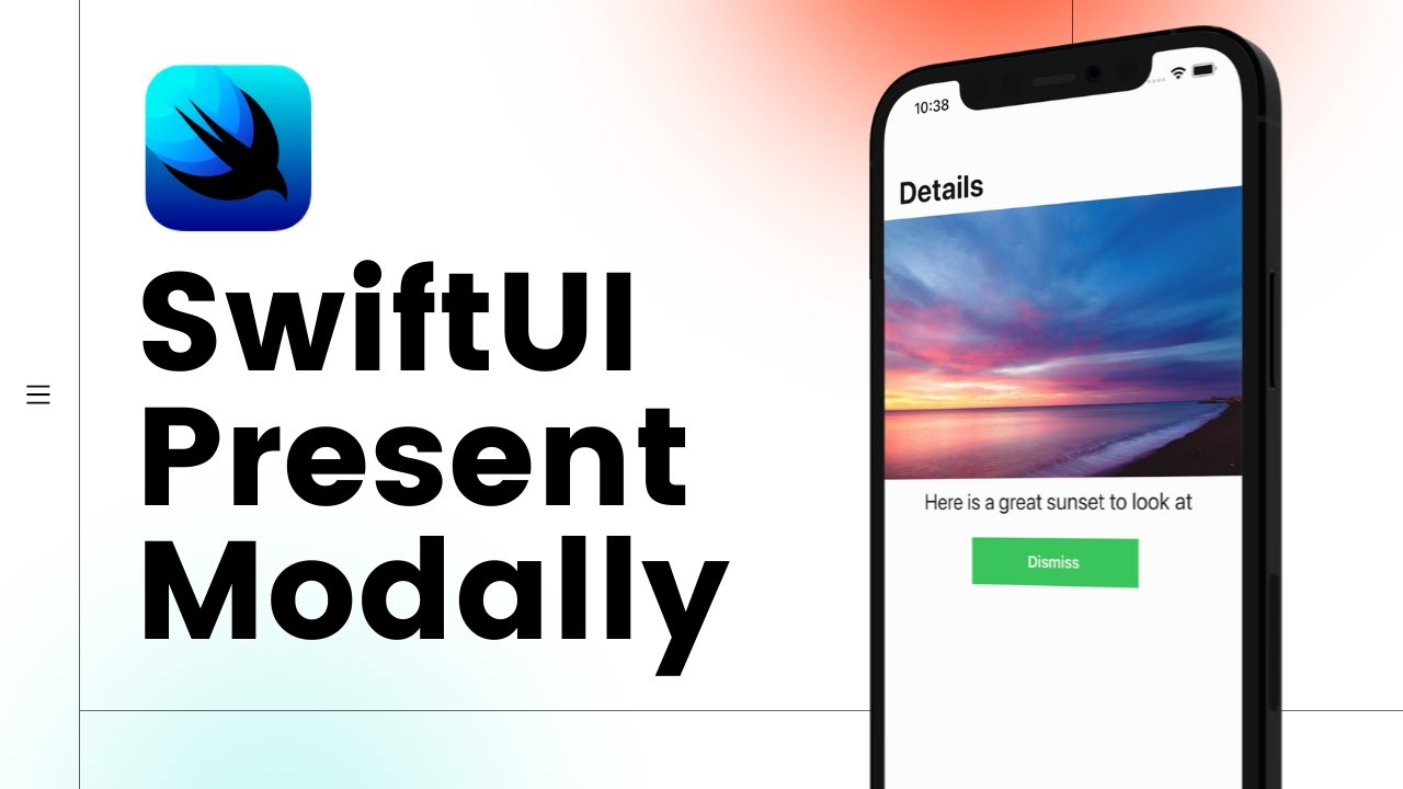 SwiftUI Modally Presented View (Xcode 12, 2021, Swift 5) - iOS Development