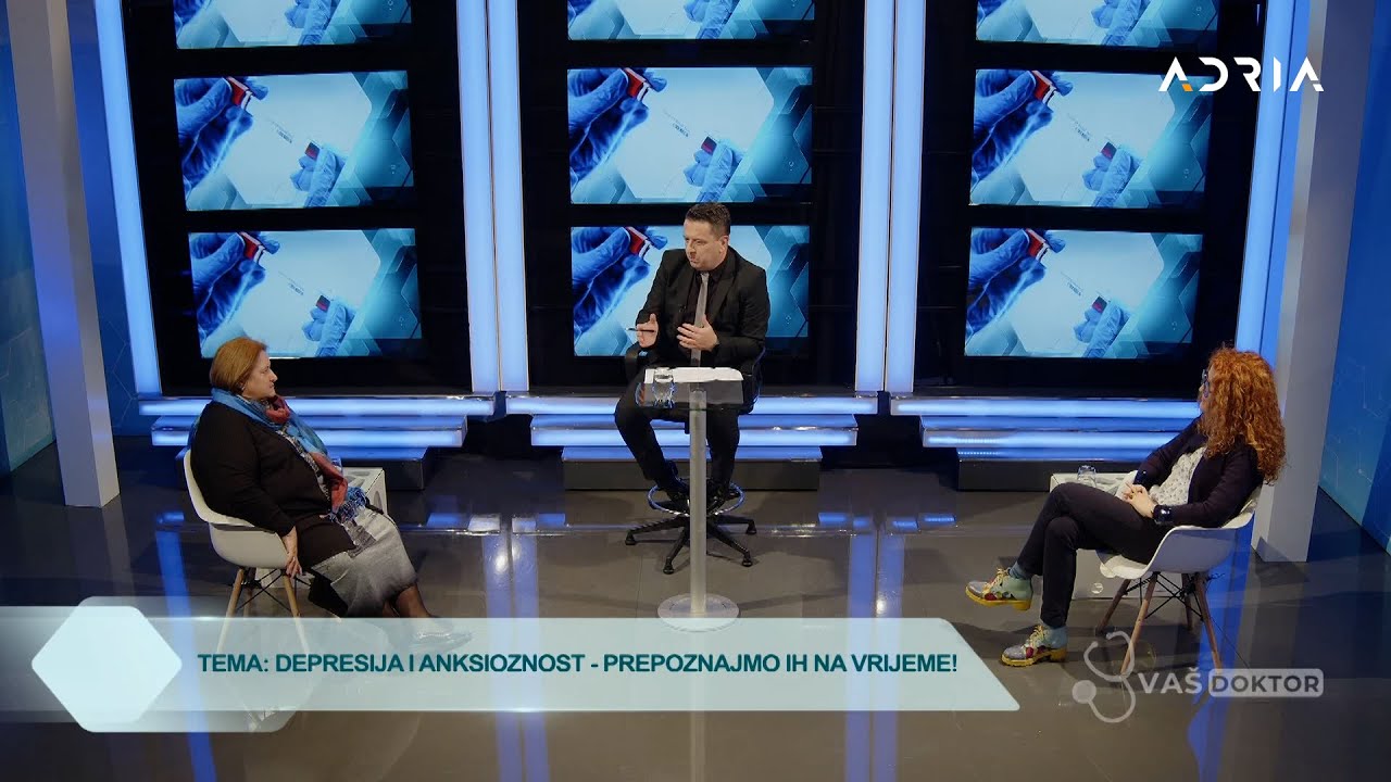 Depresija i anksioznost - Prepoznajmo ih na vrijeme! VAŠ DOKTOR sa Vlatkom Stijepovićem 04.02.2024.