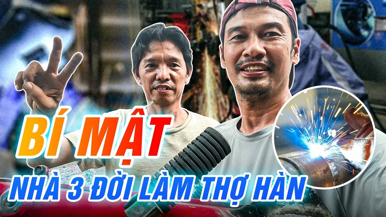 Tiết Cương ra Bình Tân làm gấp 67 và giao lưu anh thợ 3 đời làm Gò hàn