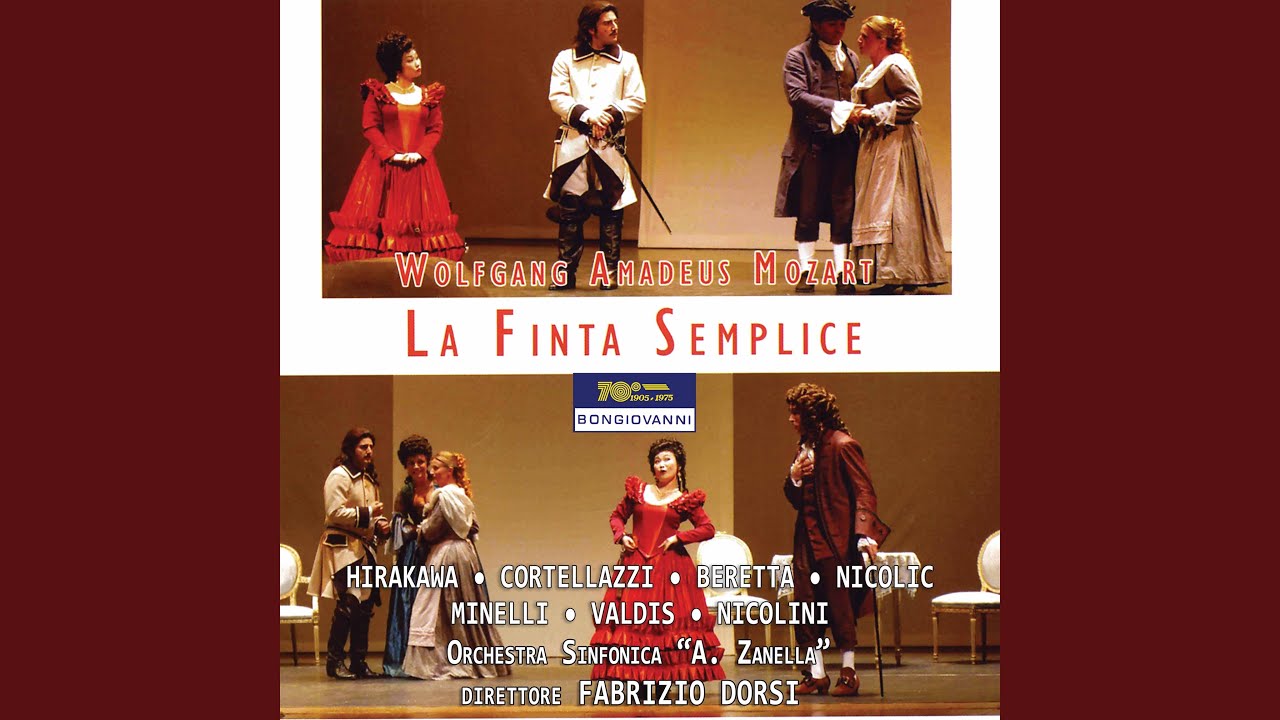 La finta semplice, K. 51, Act II Scene 1: Un marito, donne care (Live)