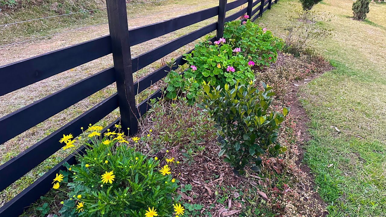 JARDINAGEM NO SÍTIO CONSTRUINDO UM LINDO JARDIM