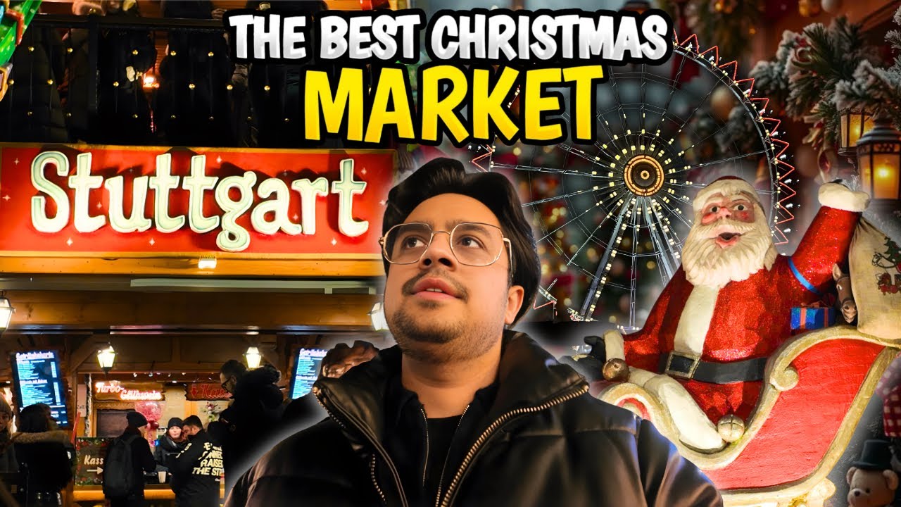 🎄 Exploring Stuttgart Christmas Market | Germany’s Magical Winter Wonderland 🇩🇪