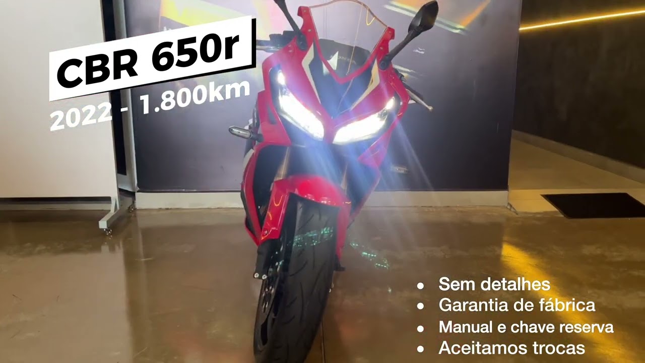A VENDA:Honda Cbr 650 R Abs 2022