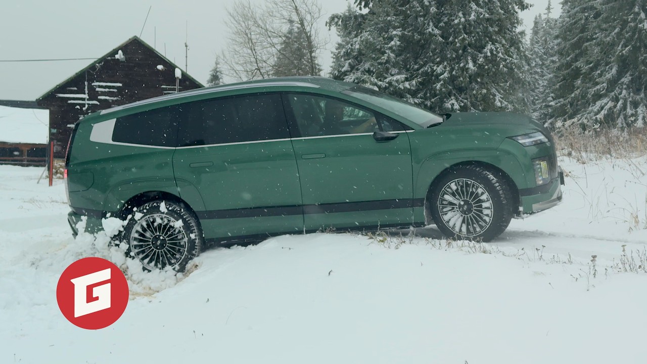 Hyundai Ioniq 9. Calligraphy 4x4 (314kW-700 Nm) - TEST -SNEH - BLATO  - GAR&Aacute;Ž.TV - Rasťo Chv&aacute;la