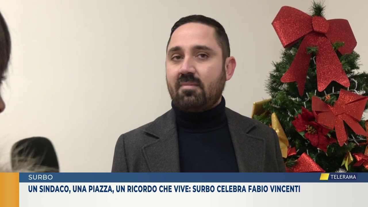 Un Sindaco, una piazza, un ricordo che vive: Surbo celebra Fabio Vincenti