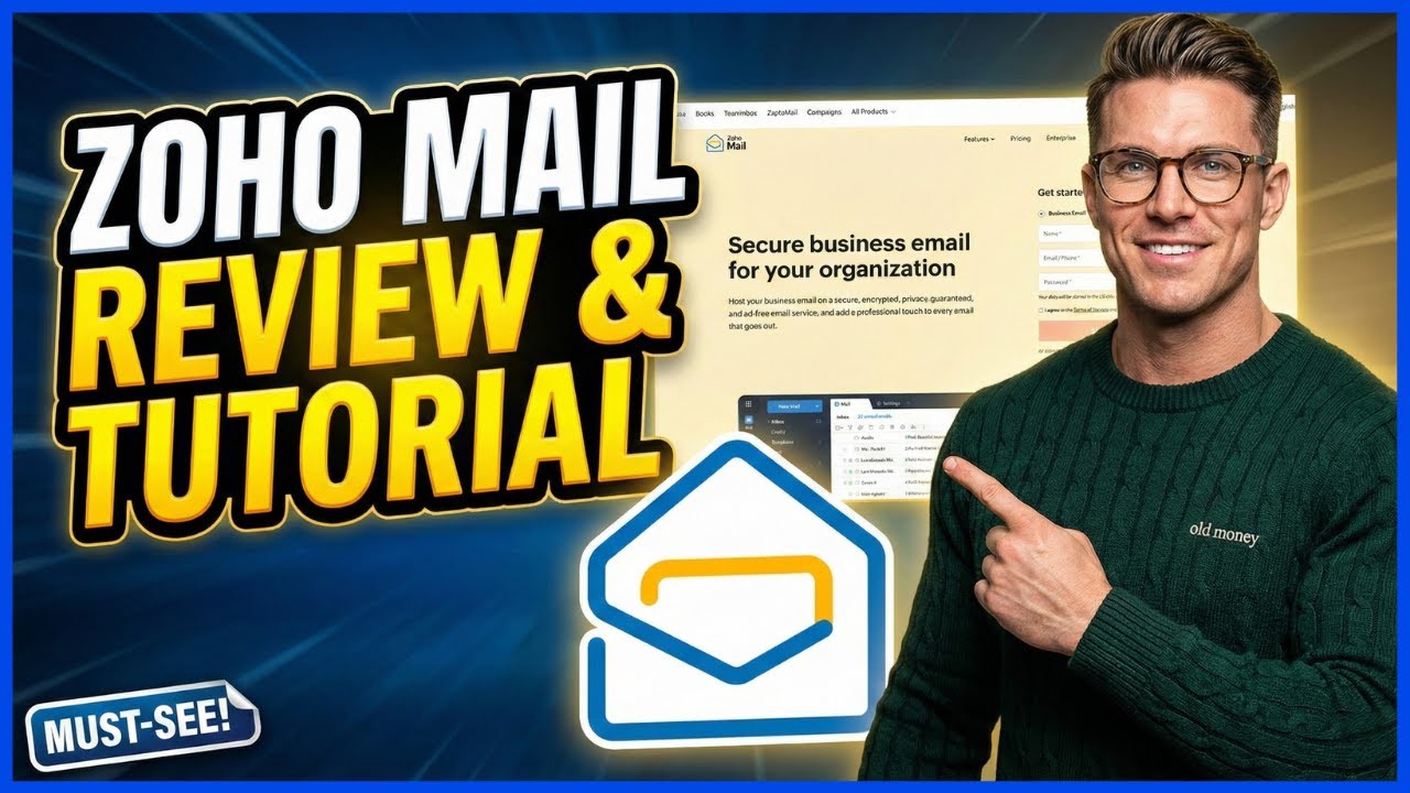 Zoho Mail Review & Tutorial (2026) Is it The Best Business Mail Provider & Gmail Alternative?