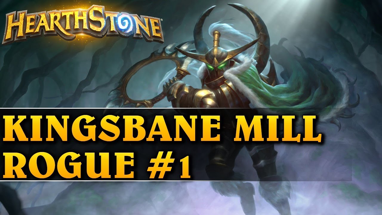 O PANIE, ALE GIERKA! - KINGSBANE MILL ROGUE #1 - Hearthstone Decks std