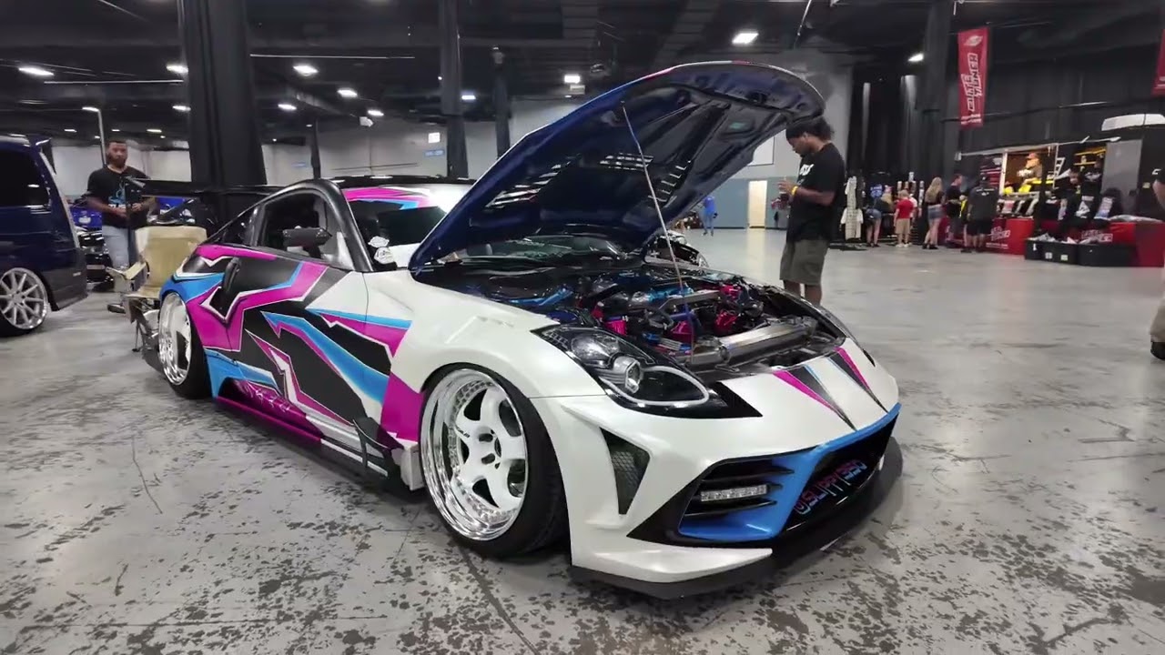 4K car video attempt #1 | Wekfest 2025 | NJ Convention Center (Read edit in description)
