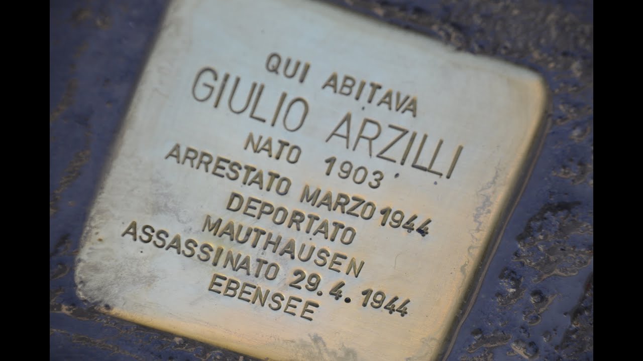 Il valore della memoria - Stolpersteine, intervista con il prof. Bruno Maida