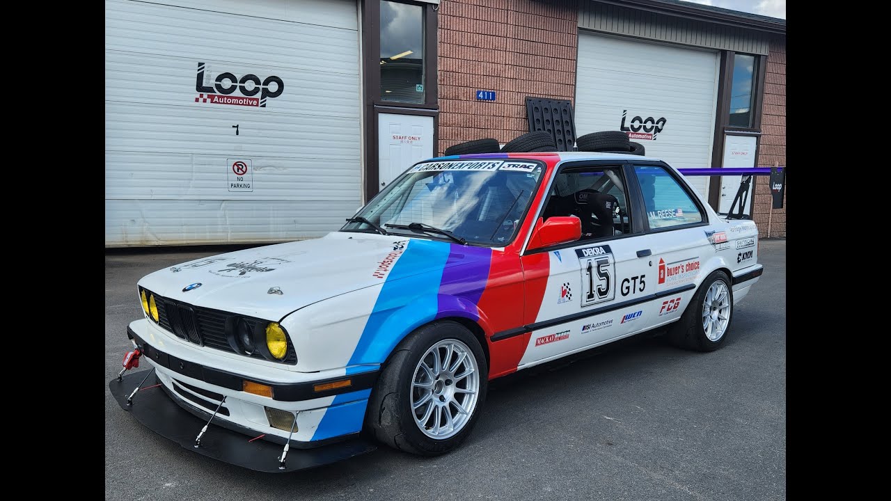 Walk around of the BMW E30 318is Racecar