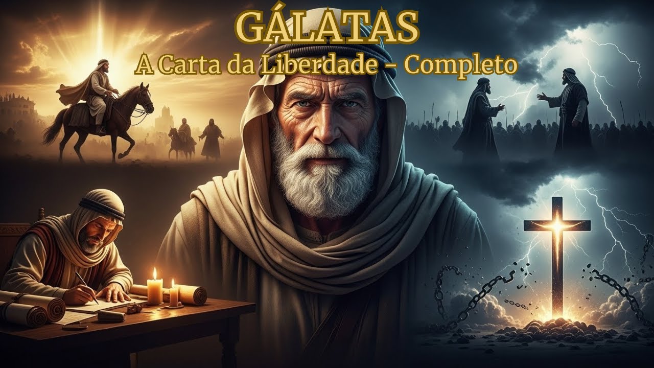 “Gálatas: A Carta da Liberdade | A História Completa de Paulo e a Graça”