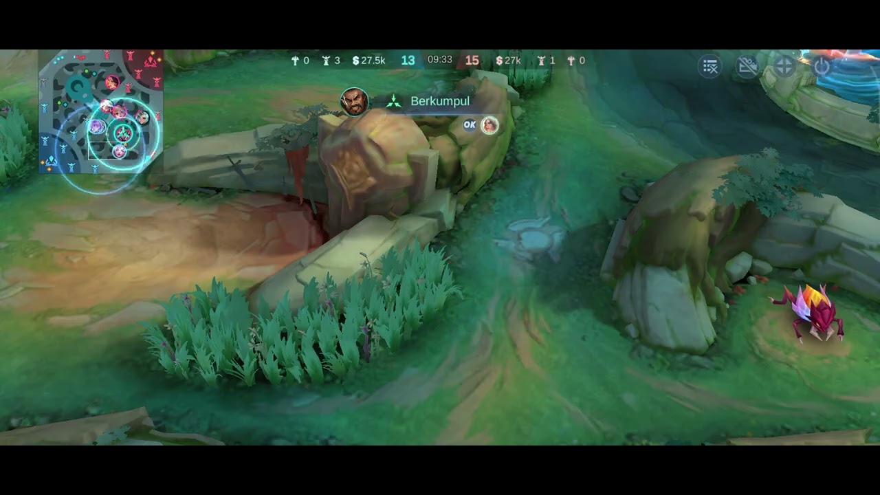 Gameplay alice dark sistem ml (jangan di tiru)