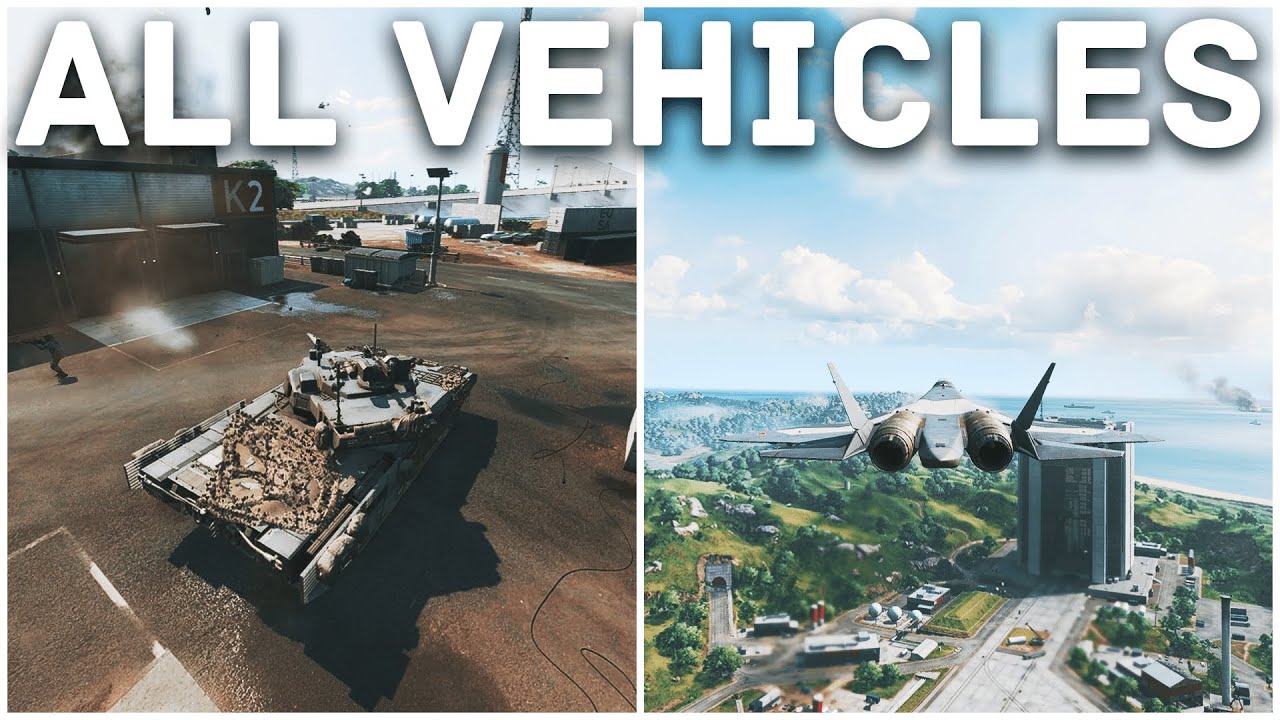 Battlefield 2042 - All Vehicles
