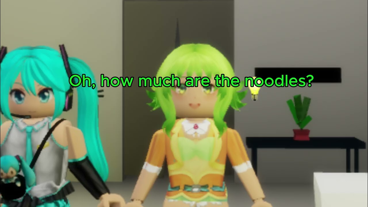 [Roblox Talkloid] Miku in the plane