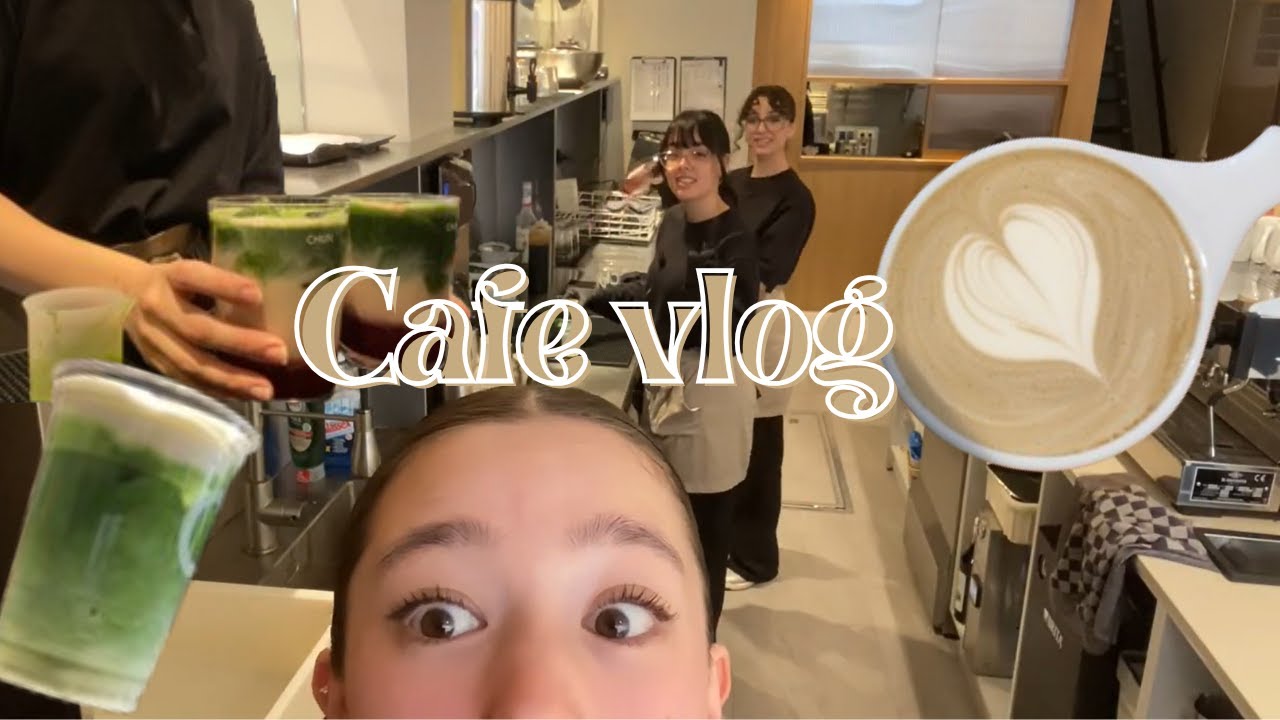 CHUN cafe vlog, a day at work