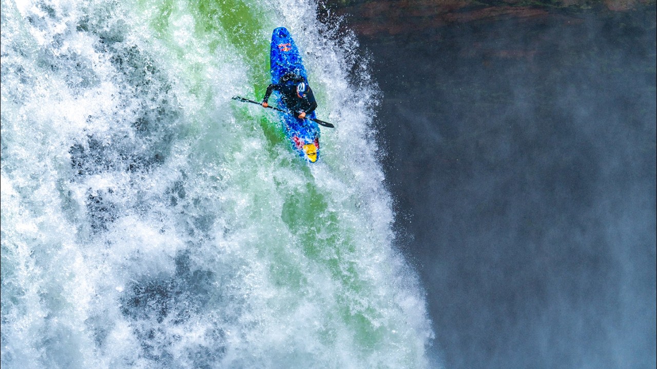 Exploring Brazil To Kayak the Craziest Waterfalls