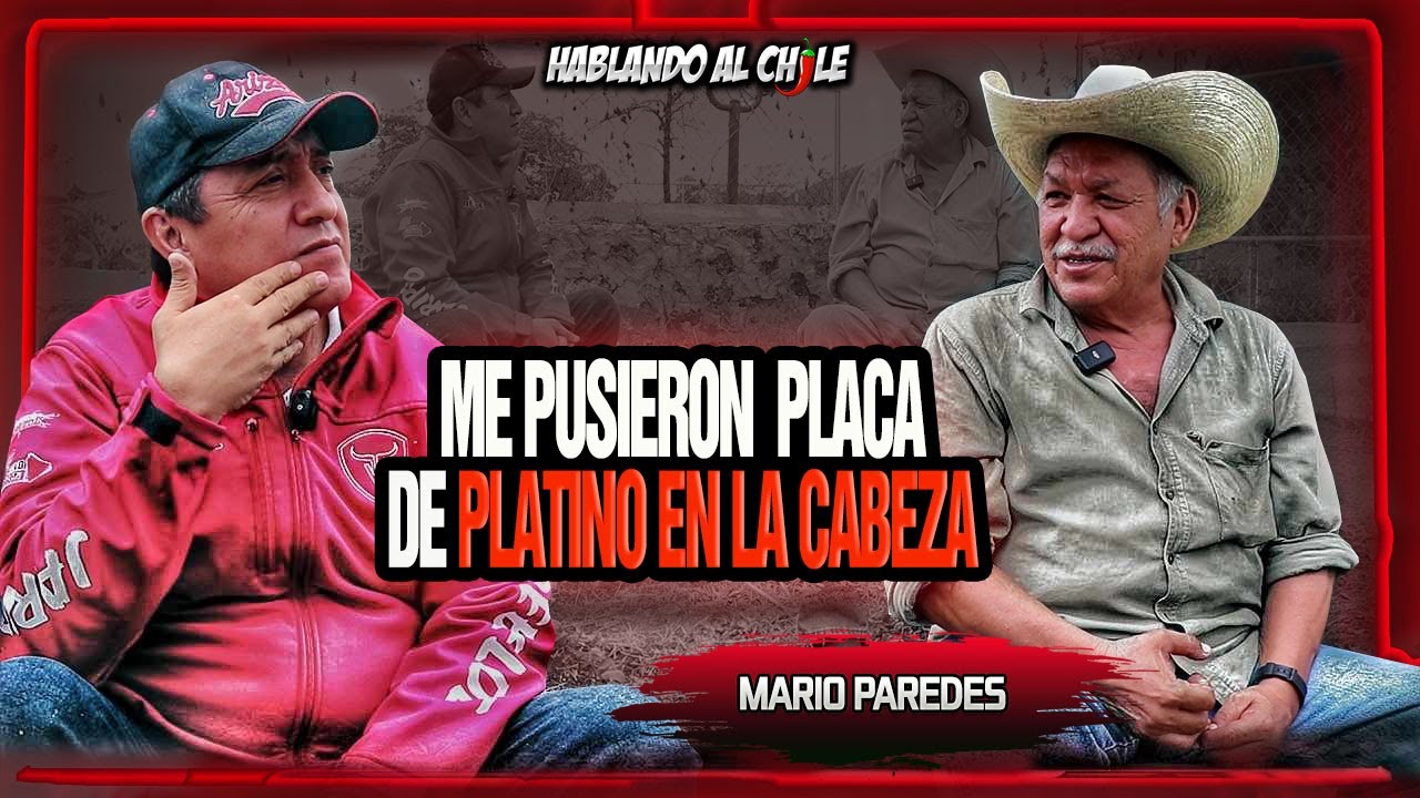 ME PUSIERON PLACA DE PLATINO EN LA CABEZA | MI CARRERA FUE CORTA!!Mario Paredes #hablandoalchile