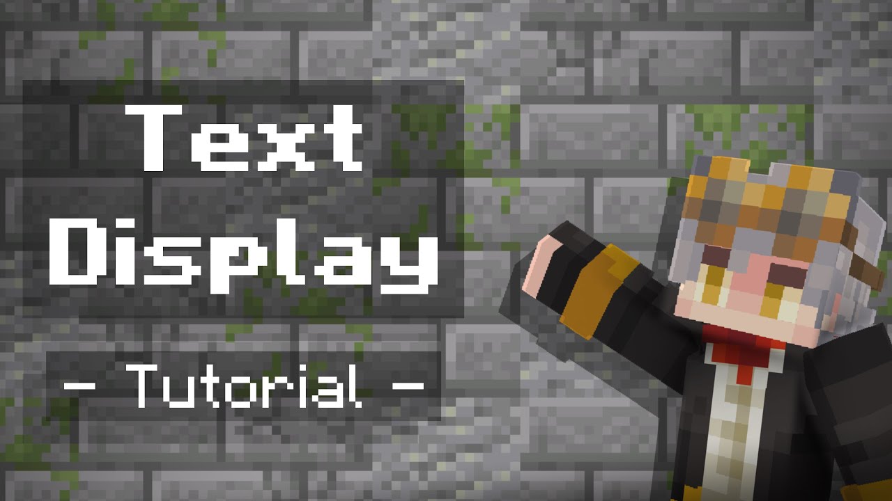 Text Display TUTORIAL ✅ | Minecraft