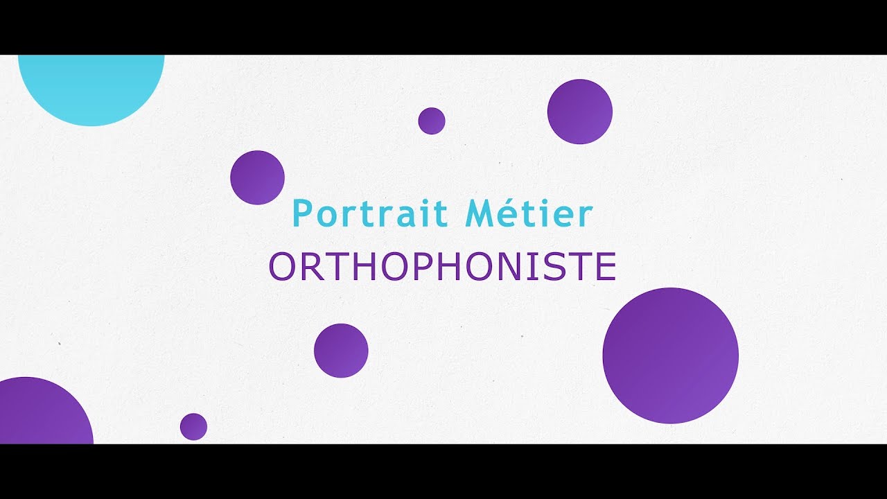 Portrait métier : orthophoniste