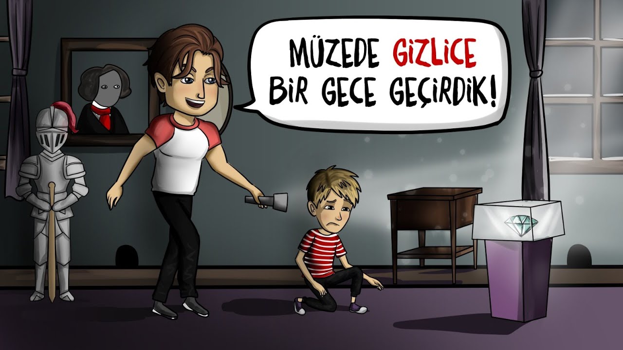 Müzede Gizlice Bir Gece Geçirdik!
