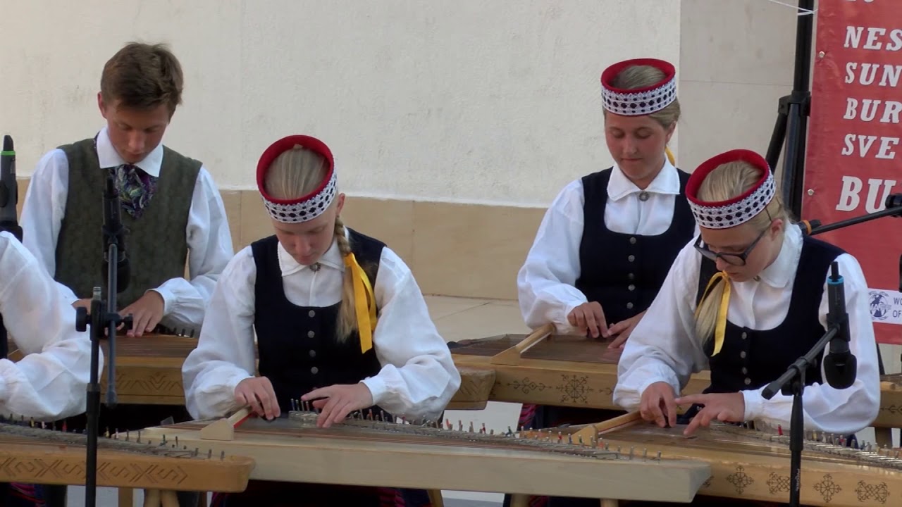 WEDDING SONG - Kokle group BALTI /Babite, Latvia/