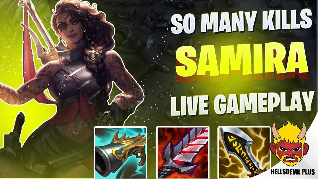 ТАК МНОГО УБИЙСТВ НА САМИРЕ!!! - Геймплей Wild Rift HellsDevil Plus