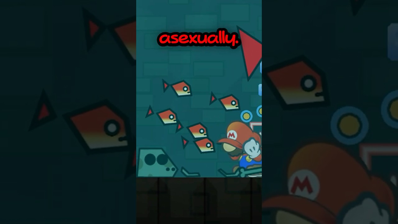 This fish has a family in Super Paper Mario