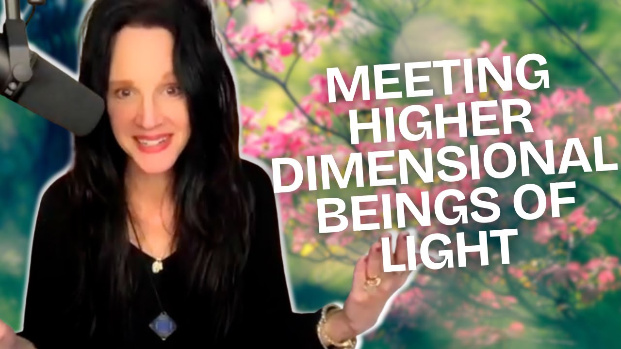 Quantum Jumping & Meeting Higher Dimensional Beings of Light