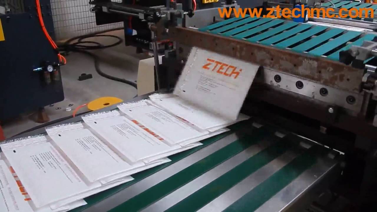 Polyfilm bubble envelope machine 2