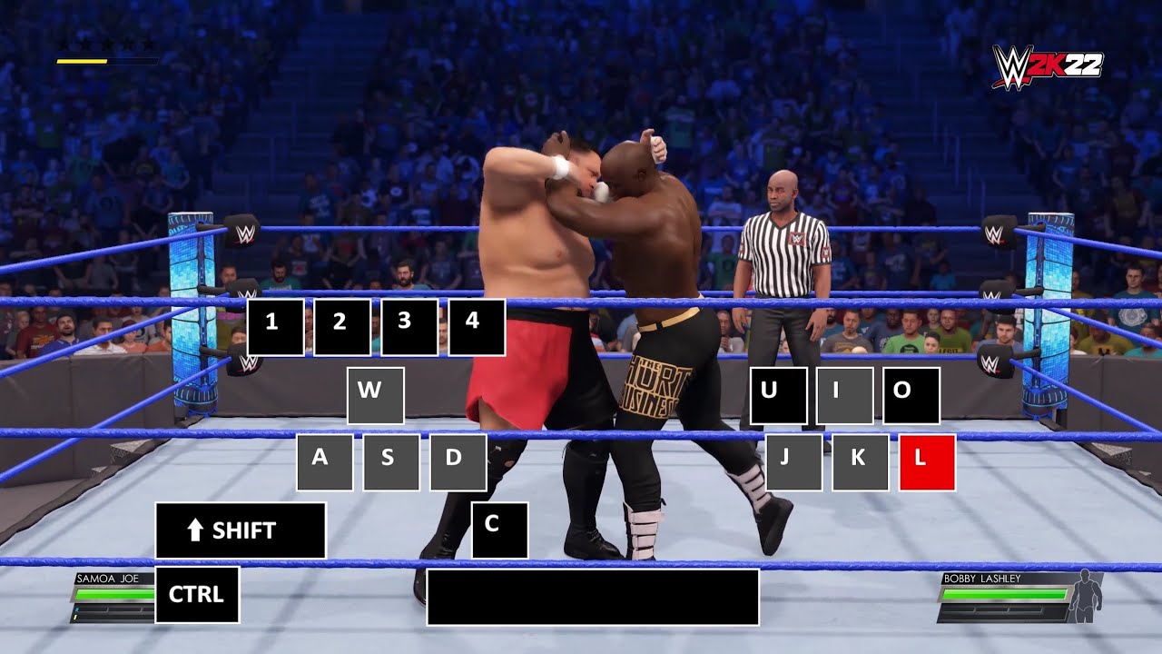 Управление в WWE 2K22 на ПК | Основы