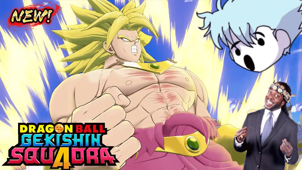 TRYING OUT THE NEW DBZ BROLY ON GEKISHIN SQUADRA