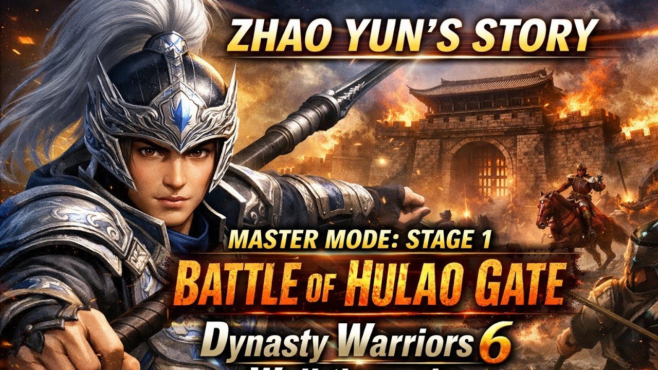 PERJALANAN AWAL SANG TOMBAK NAGA!!! DYNASTY WARRIORS 6 : ZHAO YUN'S STORY MASTER MODE CHAPTER 1