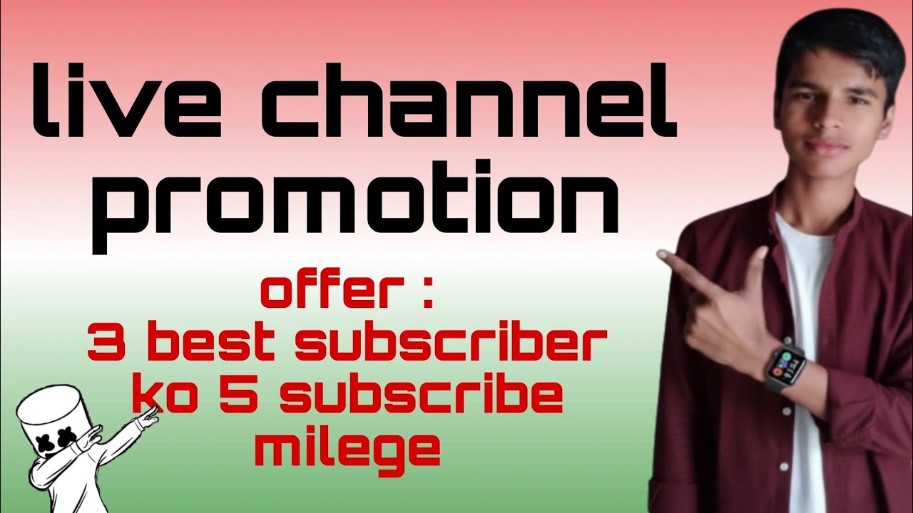 live channel checking and live channel promotions.