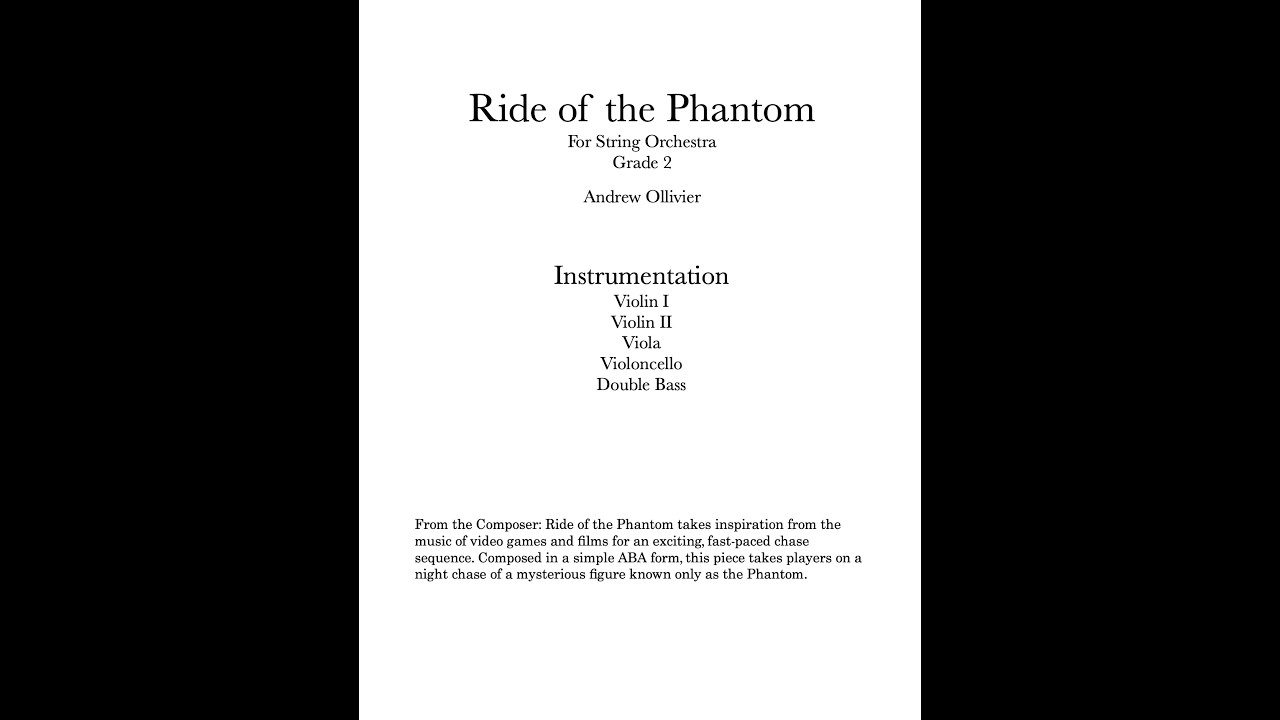 Ride of the Phantom