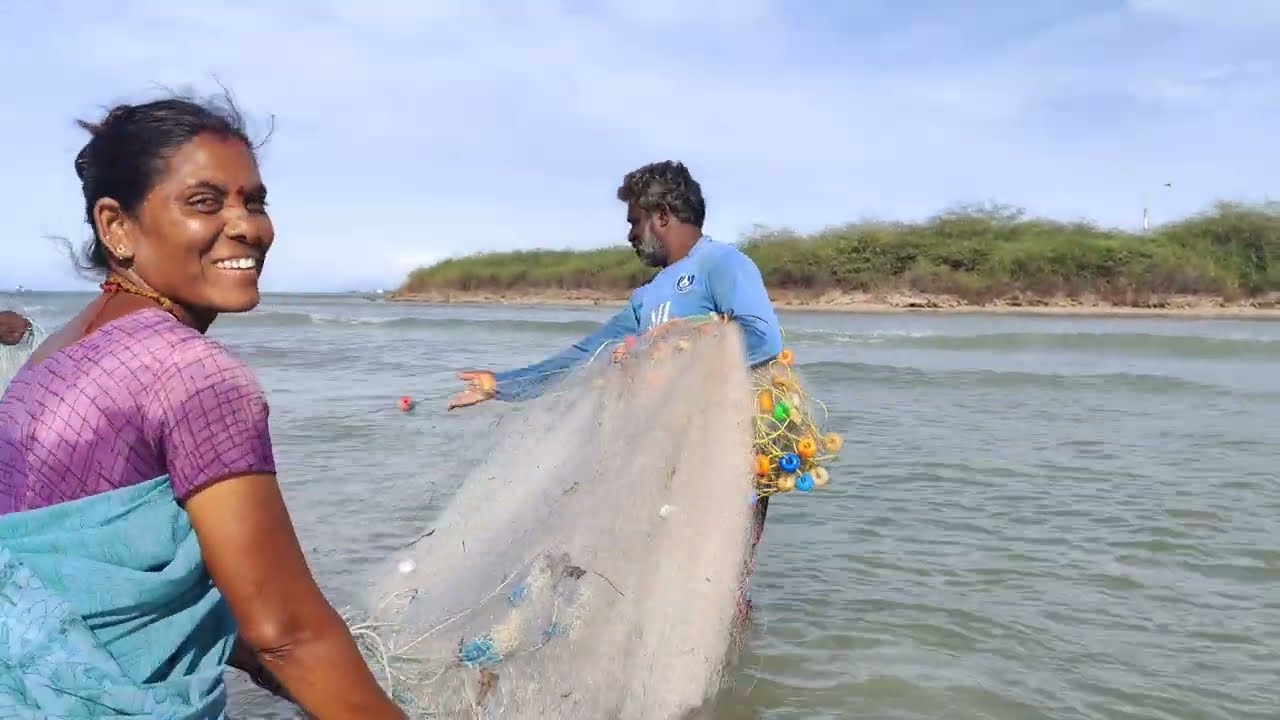 நீண்ட நாளுக்கு பிறகு வீட்டு குழம்புக்கு மீன் பிடித்தோம் | மதினி சமையல்